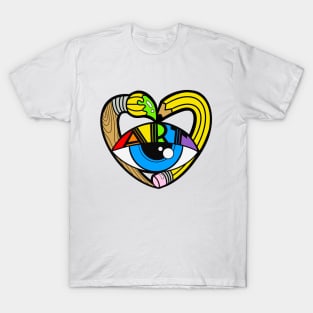 Eye Heart Art T-Shirt